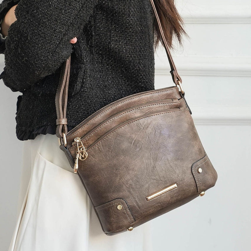 MKF Collection Kenya Fashion Crossbody Women's Shoulder Handbag by Mia K. - 7DAY'S