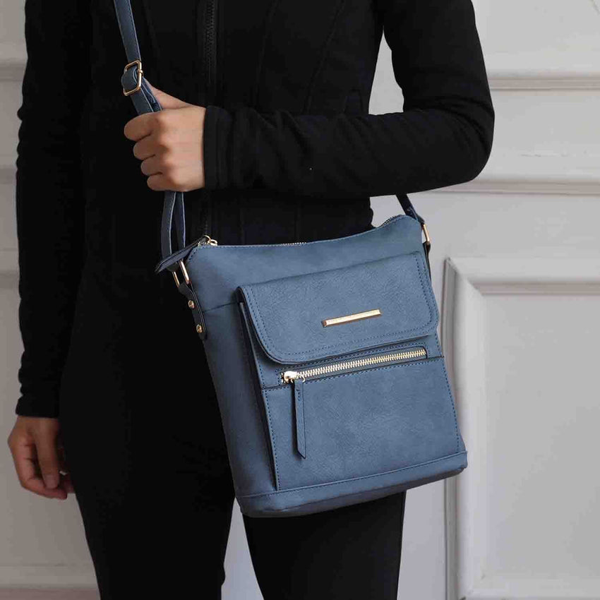 MKF Collection Triss Crossbody Bag For Women's Handbag, Perfect for Everyday Use, Travel, and Casual Outings by Mia K - 7DAY'S