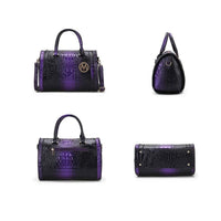 MKF Collection Usal Croc - Embossed Satchel Women's Bag by Mia K - 7DAY'S