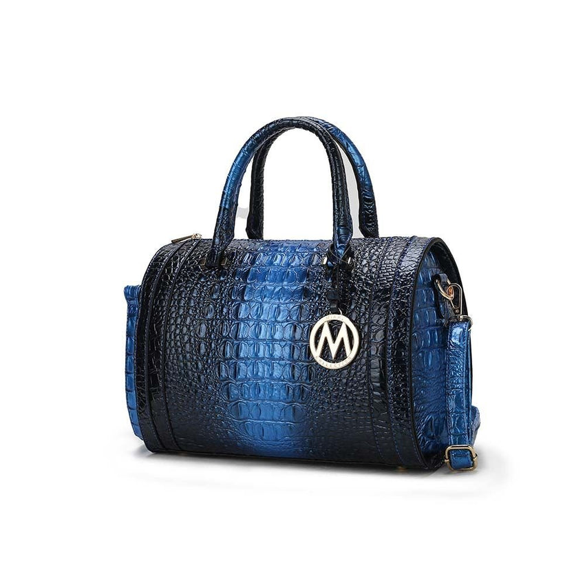 MKF Collection Usal Croc - Embossed Satchel Women's Bag by Mia K - 7DAY'S