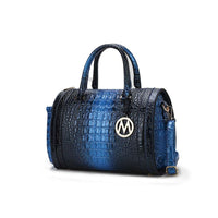 MKF Collection Usal Croc - Embossed Satchel Women's Bag by Mia K - 7DAY'S