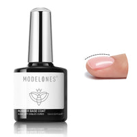 modelones Gel Top Coat, 15 ml 2025 Upgrade Super Shiny Base and Top Coat Set, Soak Off Nail Lamp Acid Free No Wipe Clear Base Top Gel Nail Polish - 7DAY'S