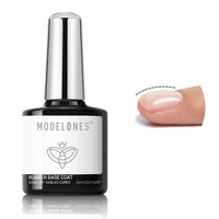 modelones Gel Top Coat, 15 ml 2025 Upgrade Super Shiny Base and Top Coat Set, Soak Off Nail Lamp Acid Free No Wipe Clear Base Top Gel Nail Polish - 7DAY'S