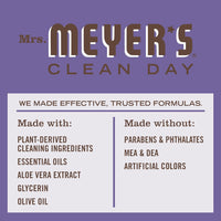 MRS. MEYER'S CLEAN DAY Hand Soap Refill, Made with Essential Oils, Biodegradable Formula, Compassion Flower, Packaging May Vary, 33 fl. oz - 7DAY'S