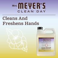MRS. MEYER'S CLEAN DAY Hand Soap Refill, Made with Essential Oils, Biodegradable Formula, Compassion Flower, Packaging May Vary, 33 fl. oz - 7DAY'S