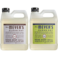 MRS. MEYER'S CLEAN DAY Liquid Hand Soap Refill, Cruelty Free and Biodegradable Formula, Lavender Scent, 33 Fl Oz (Pack of 1) - 7DAY'S