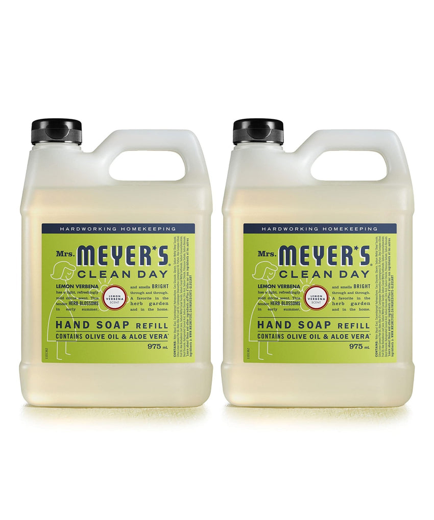 MRS. MEYER'S CLEAN DAY Liquid Hand Soap Refill, Cruelty Free and Biodegradable Formula, Lavender Scent, 33 Fl Oz (Pack of 1) - 7DAY'S