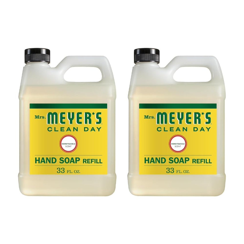 MRS. MEYER'S CLEAN DAY Liquid Hand Soap Refill, Cruelty Free and Biodegradable Formula, Lavender Scent, 33 Fl Oz (Pack of 1) - 7DAY'S
