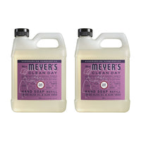 MRS. MEYER'S CLEAN DAY Liquid Hand Soap Refill, Cruelty Free and Biodegradable Formula, Lavender Scent, 33 Fl Oz (Pack of 1) - 7DAY'S