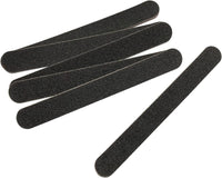 Nail File 10 PCS Professional Double Sided 100/180 Grit Nail Files Emery Board Black Manicure Pedicure Tool and Nail Buffering Files - 7DAY'S