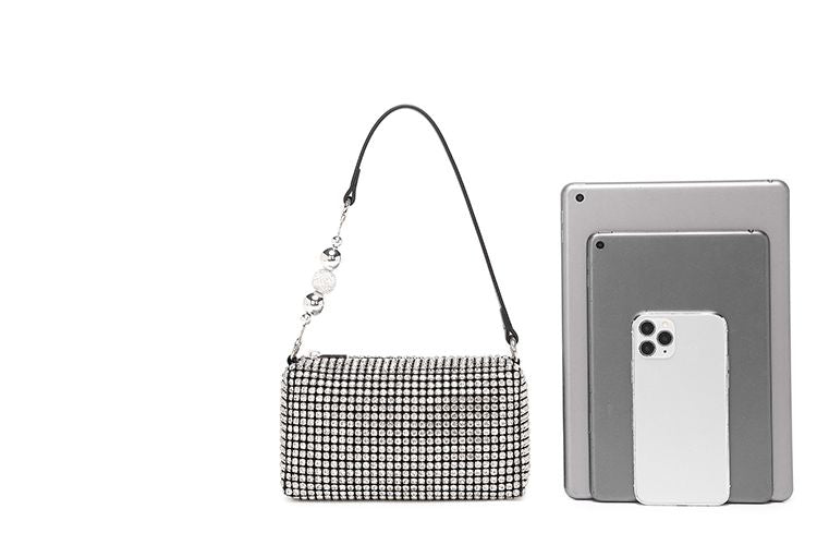 New bag cross - border personalized women's bags with diamonds handbag tide fashion versatile Yangqi shoulder bag - 7DAY'S