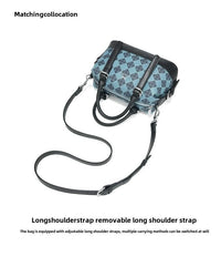 New Blue Square Pillow Bag Hundreds of exquisite models handbag small bag hot models women's bags - 7DAY'S