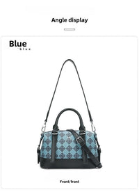 New Blue Square Pillow Bag Hundreds of exquisite models handbag small bag hot models women's bags - 7DAY'S