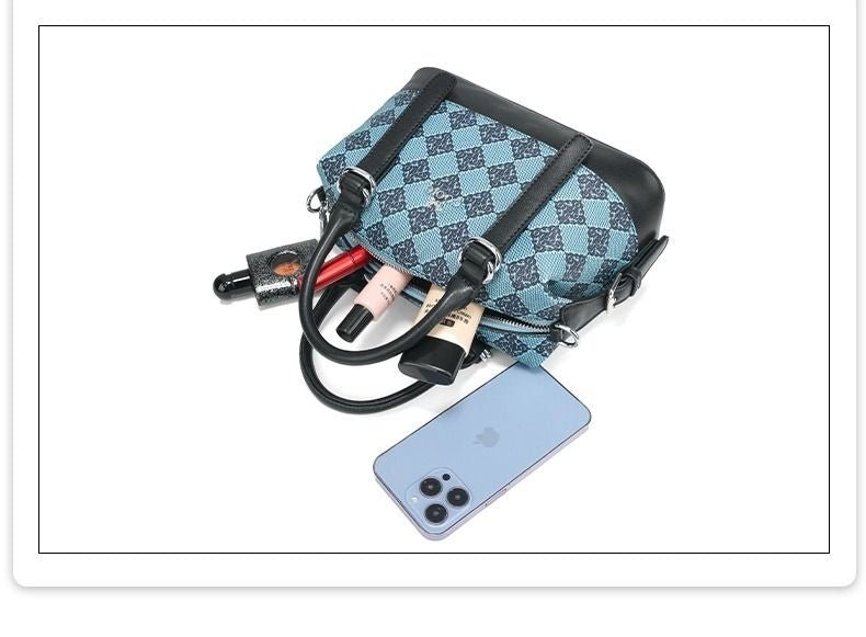 New Blue Square Pillow Bag Hundreds of exquisite models handbag small bag hot models women's bags - 7DAY'S