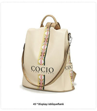 New Colorful Beige Shoulder Bag Simple Hundred models Women's Travel Backpack Cross - border Hot models Women's Bags - 7DAY'S