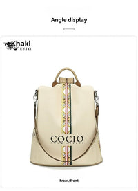 New Colorful Beige Shoulder Bag Simple Hundred models Women's Travel Backpack Cross - border Hot models Women's Bags - 7DAY'S