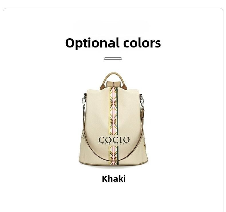 New Colorful Beige Shoulder Bag Simple Hundred models Women's Travel Backpack Cross - border Hot models Women's Bags - 7DAY'S