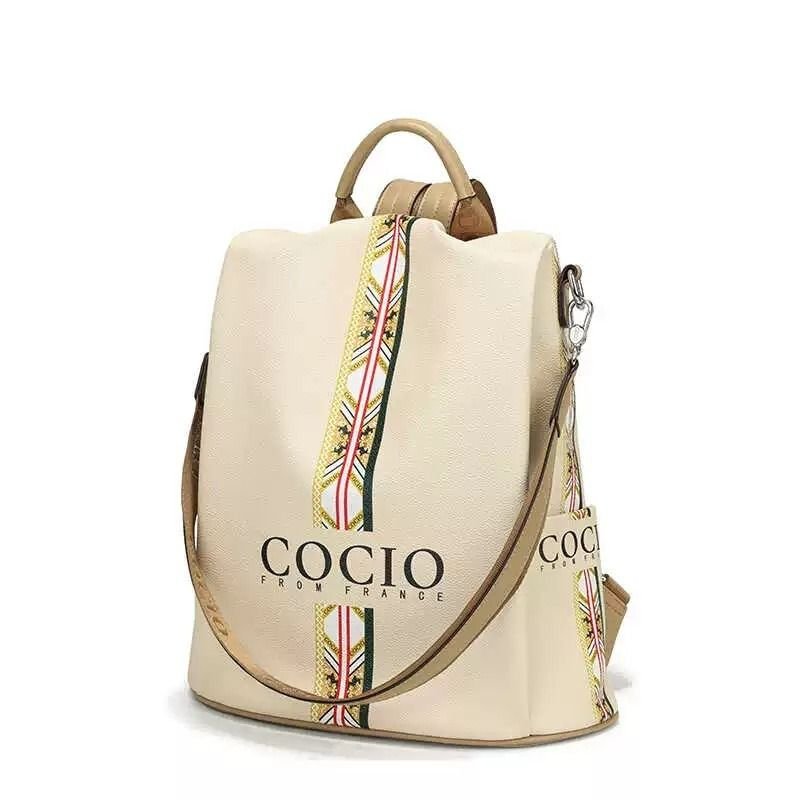New Colorful Beige Shoulder Bag Simple Hundred models Women's Travel Backpack Cross - border Hot models Women's Bags - 7DAY'S