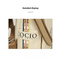 New Colorful Beige Shoulder Bag Simple Hundred models Women's Travel Backpack Cross - border Hot models Women's Bags - 7DAY'S