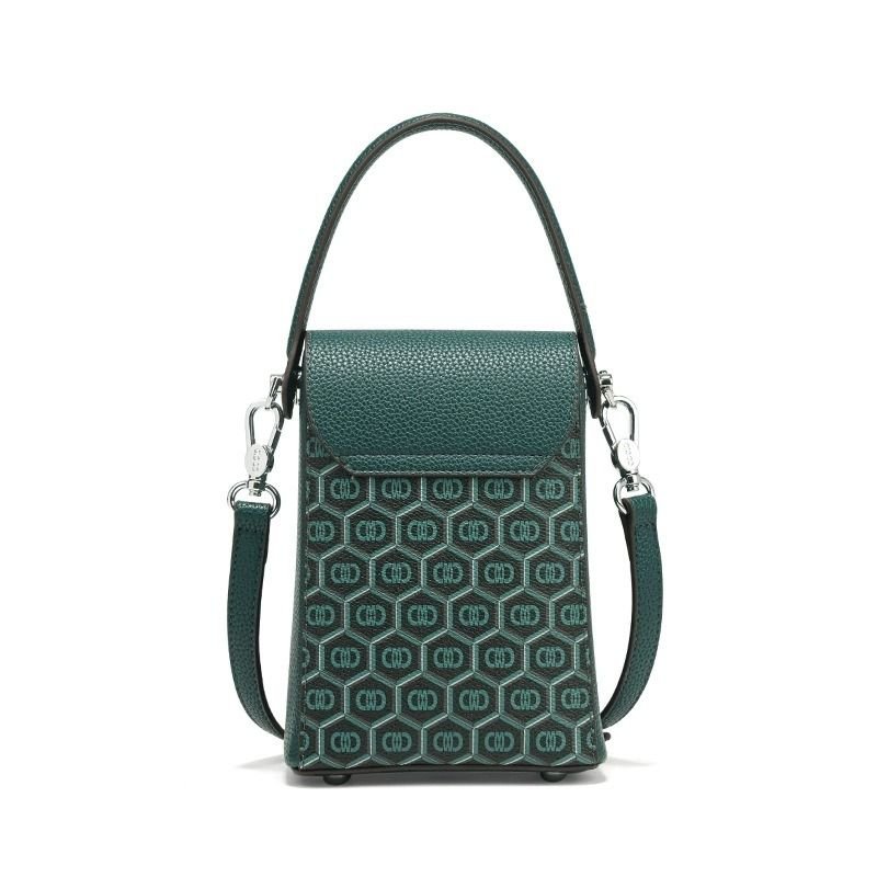 New peacock green cell phone bag simple versatile paragraph small bag cross - border hot models new women's bags - 7DAY'S