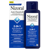 Nizoral Anti - Dandruff Shampoo with 1% Ketoconazole, Fresh Scent, 7 Fl Oz - 7DAY'S