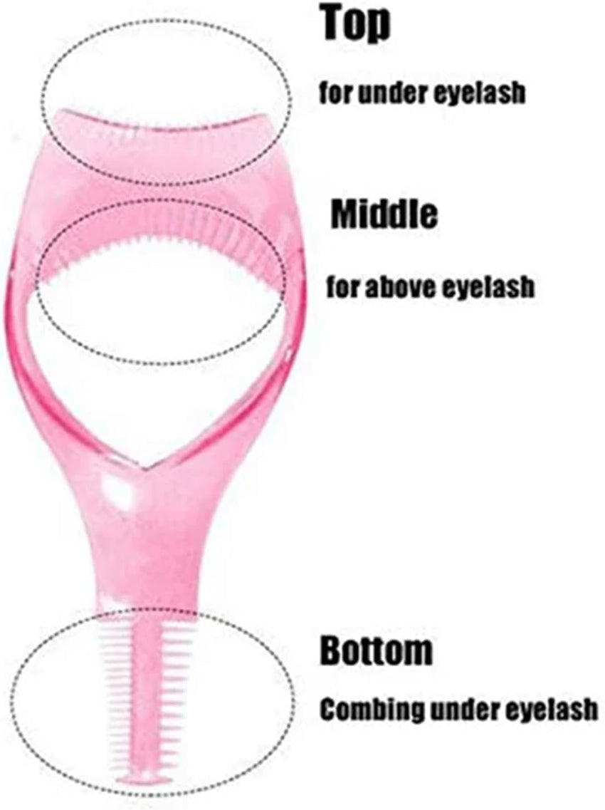 Nyovia - Nyovia Eyelash,Blosaecwrd MascaraShield Applicator Guard,Eye Lash Shield for Applying Mascara,3 in 1 Mascara Shield Applicator Guard Eyelash,3in1 Eyelashes Tools - 7DAY'S