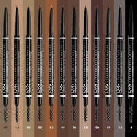 NYX PROFESSIONAL MAKEUP Micro Brow Pencil, Precise Eyebrow Pencil - Espresso - 7DAY'S