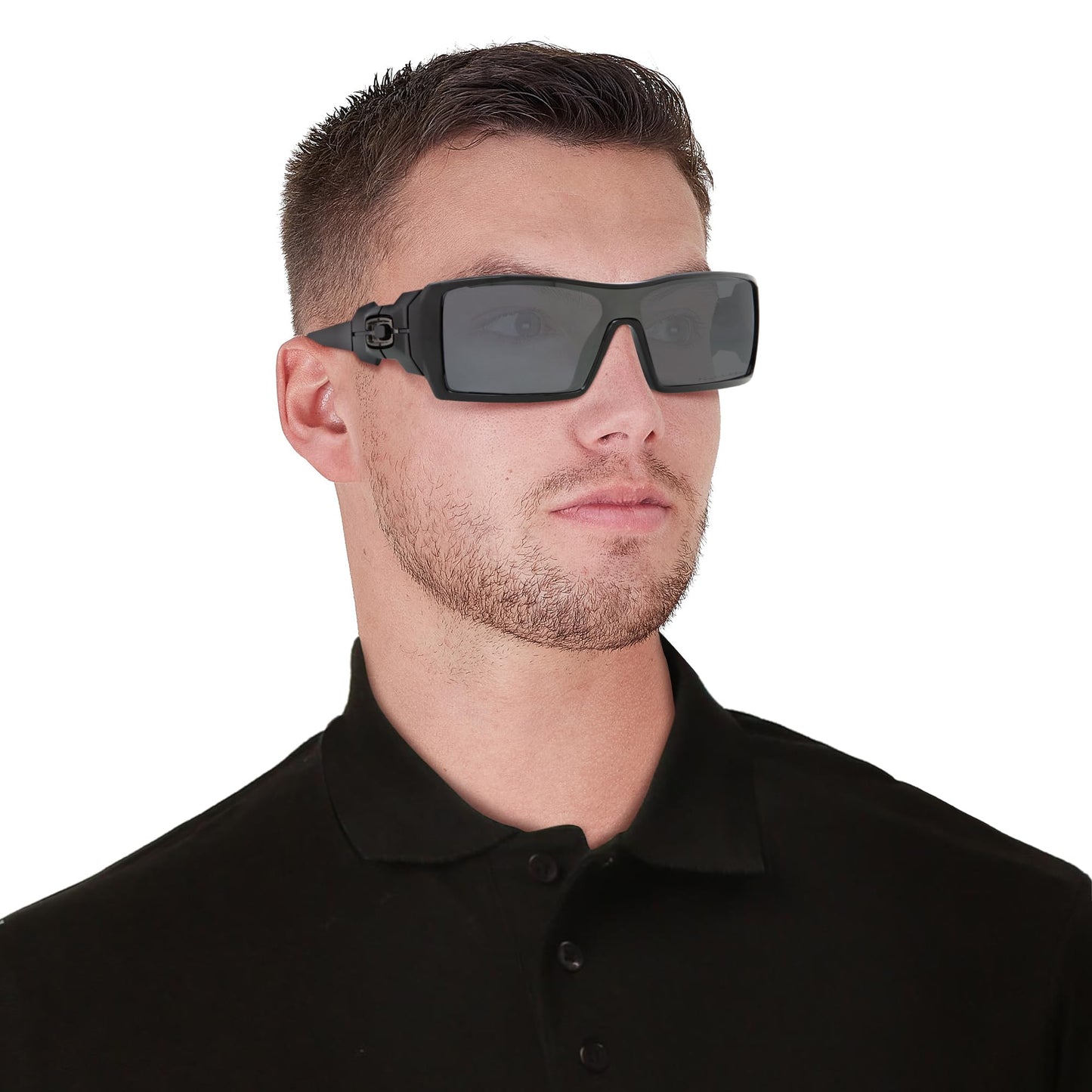 Oakley Men's Oo9081 Oil Rig Rectangular Sunglasses - 7DAY'S