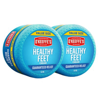 O'Keeffe's for Healthy Feet Foot Cream - 3.2 oz Jar (1 Pack) - Guaranteed Relief for Extremely Cracked, Dry Feet, Repairing Skincare, Instantly Boosts and Retains Moisture Levels - 7DAY'S