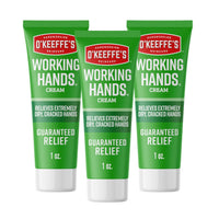 O'Keeffe's Working Hands Hand Cream for Extreme Dryness - 3 oz Tube (2 Pack) - Repairing Skincare for Cracked, Dry Hands - 7DAY'S