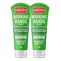 O'Keeffe's Working Hands Hand Cream for Extreme Dryness - 3 oz Tube (2 Pack) - Repairing Skincare for Cracked, Dry Hands - 7DAY'S