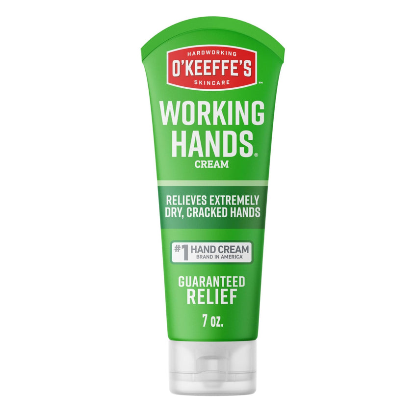 O'Keeffe's Working Hands Hand Cream for Extreme Dryness - 3 oz Tube (2 Pack) - Repairing Skincare for Cracked, Dry Hands - 7DAY'S