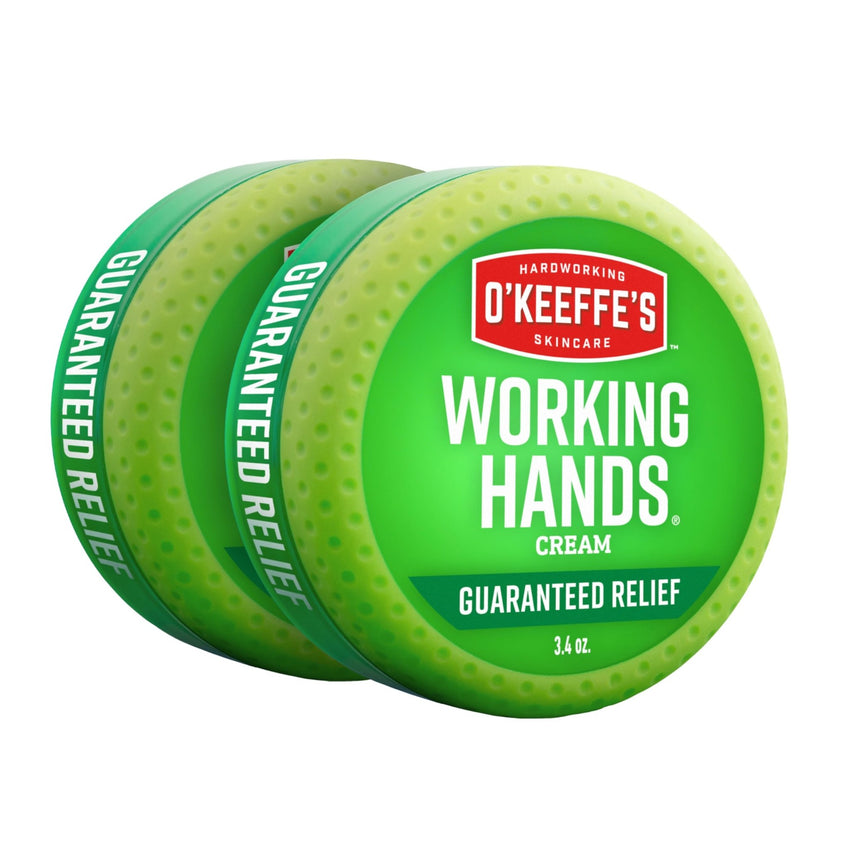 O'Keeffe's Working Hands Hand Cream for Extreme Dryness - 3.4 oz Jar (1 Pack) - Repairing Skincare for Cracked, Dry Hands - 7DAY'S