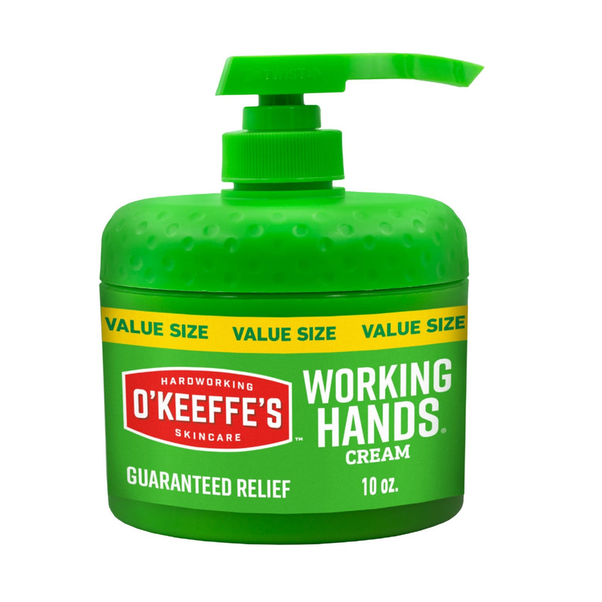 O'Keeffe's Working Hands Hand Cream for Extreme Dryness - 3.4 oz Jar (1 Pack) - Repairing Skincare for Cracked, Dry Hands - 7DAY'S