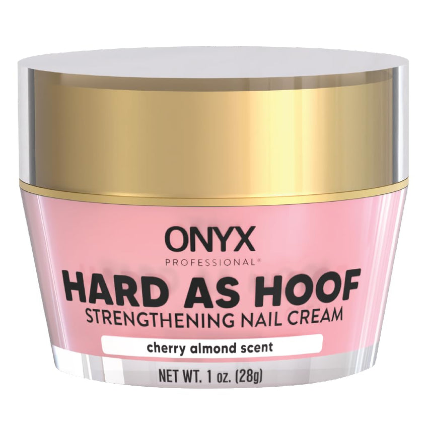 Onyx Professional Hard as Hoof Nail Strengthening Cream with Coconut Scent, Nail Growth & Conditioning Cuticle Cream Stops Splits, Chips, Cracks & Strengthens Nails, 1 oz - 7DAY'S