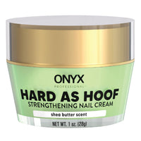 Onyx Professional Hard as Hoof Nail Strengthening Cream with Coconut Scent, Nail Growth & Conditioning Cuticle Cream Stops Splits, Chips, Cracks & Strengthens Nails, 1 oz - 7DAY'S