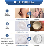 OUKEYA Urea Cream 40 Percent,Foot & Hand Cream for Dry Cracked,Urea Lotion for Feet Maximum Strength - 7DAY'S