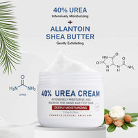 OUKEYA Urea Cream 40 Percent,Foot & Hand Cream for Dry Cracked,Urea Lotion for Feet Maximum Strength - 7DAY'S
