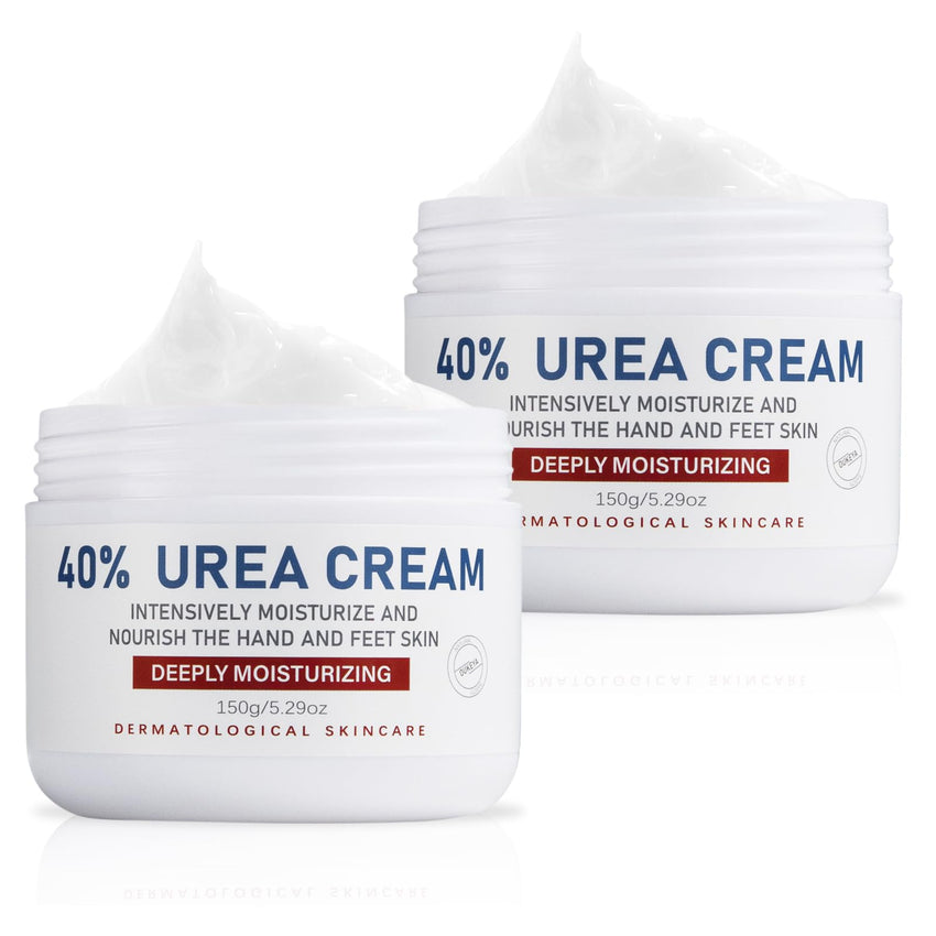 OUKEYA Urea Cream 40 Percent,Foot & Hand Cream for Dry Cracked,Urea Lotion for Feet Maximum Strength - 7DAY'S