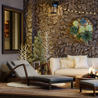 Outsunny Set of 2 Wicker Chaise Lounge Chair Outdoor Patio Lounger with Adjustable Back, Wheels, Cushion, and Armrests, Gray - 7DAY'S