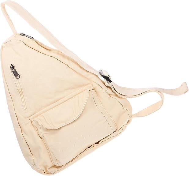 PACKOVE Casual Crossbody Bag Large Capacity Crossbody Bag Canvas Shoulder Bag Travel Crossbody Bag - 7DAY'S