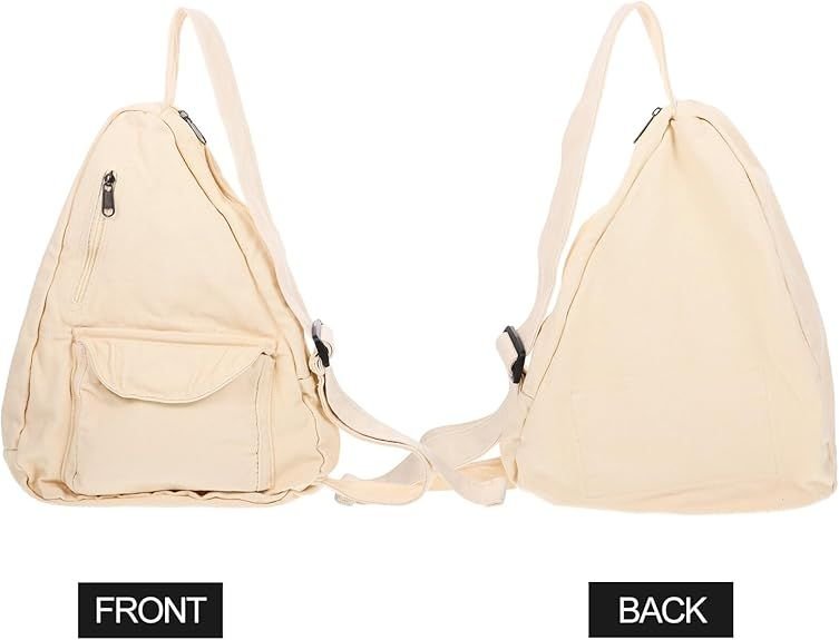 PACKOVE Casual Crossbody Bag Large Capacity Crossbody Bag Canvas Shoulder Bag Travel Crossbody Bag - 7DAY'S