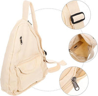 PACKOVE Casual Crossbody Bag Large Capacity Crossbody Bag Canvas Shoulder Bag Travel Crossbody Bag - 7DAY'S