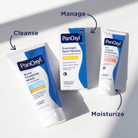 PanOxyl Acne Foaming Wash Benzoyl Peroxide 10% Maximum Strength Antimicrobial, 5.5 Oz - 7DAY'S