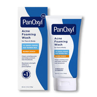 PanOxyl Acne Foaming Wash Benzoyl Peroxide 10% Maximum Strength Antimicrobial, 5.5 Oz - 7DAY'S