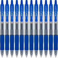 Pilot G2 Premium Gel Roller Pens 0.7, Fine Point Smooth Writing Pens Black, Pack of 12 - 7DAY'S