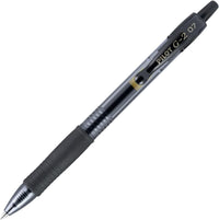 Pilot G2 Premium Gel Roller Pens 0.7, Fine Point Smooth Writing Pens Black, Pack of 12 - 7DAY'S