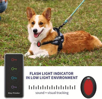 Portable Wireless Key Finder Set with 4 Signal Receivers - Ideal Party Gift for Elders, Black, Requires 2 AAA Batteries(Super Good qualiey) - 7DAY'S