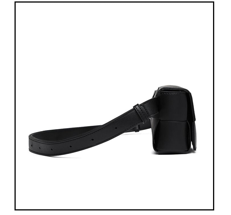 Premium sense of hundred with small bag 2025 new fashion pure color weaving niche ladies crossbody bag small aroma wind women's bag - 7DAY'S