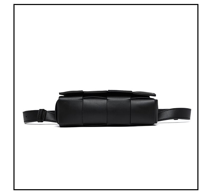 Premium sense of hundred with small bag 2025 new fashion pure color weaving niche ladies crossbody bag small aroma wind women's bag - 7DAY'S